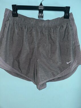 Nike Women's Light Gray Athletic Running Shorts